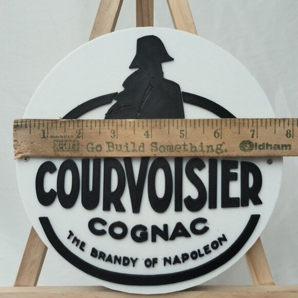 3D Printed Courvoisier Tequila RGB LED 8-Inch Sign With Remote Control man cave - Picture 8 of 11